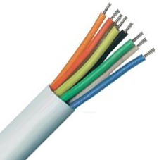8 Core TCCA Alarm Cable White 100M Dum